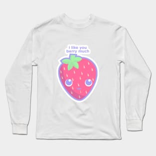 Cute strawberry Long Sleeve T-Shirt